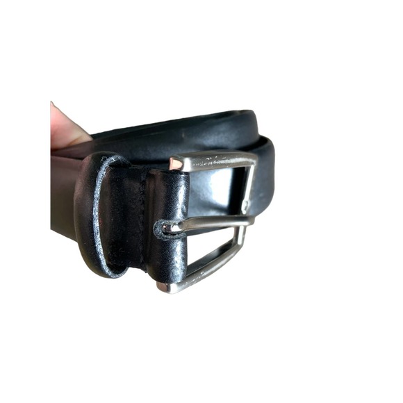 Jos. A. Bank Genuine Black Leather Handcrafted in Italy Size 34 main image 6